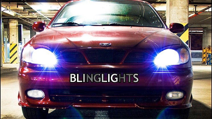 Daewoo Lanos Bright White Head Lamp Light Bulbs Upgrade