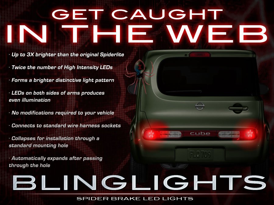 Nissan Cube Custom LED Tail Lamp Light Bulbs Kit Taillamp Taillight LEDs