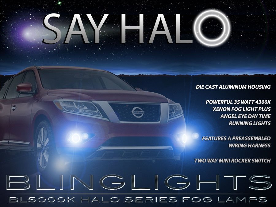 2013-2016 Nissan Pathfinder Angel Eye Fog Lamp Lamp Kit R52