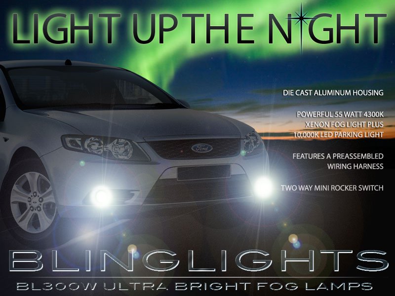 Ford FG Falcon Ute R6 Xenon Fog Lamp Driving Light Kit