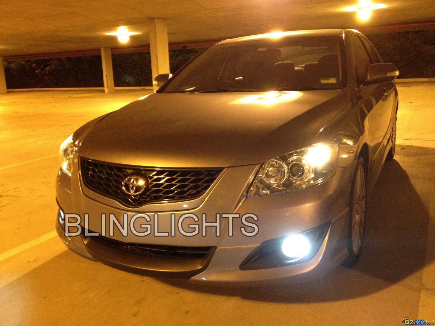 How to install toyota aurion fog lights