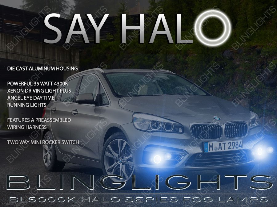 2014 2015 BMW F45 Halo Foglamp Drivinglight Kit 2 Series Active Tourer