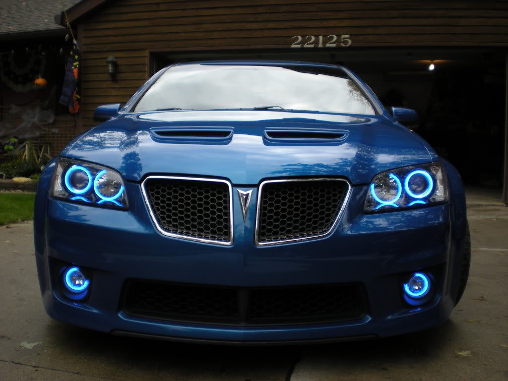 Holden VE Commodore SSV Special Edition White Halo Fog Lamp Driving Light Kit