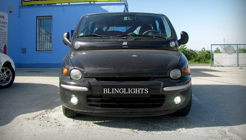 Fiat Multipla Halo Fog Lamps Angel Eye Driving Lights Kit
