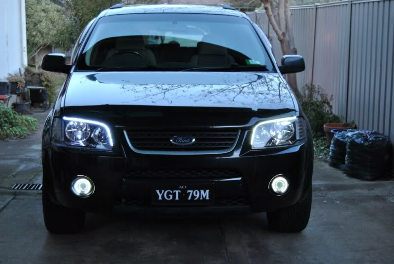 Ford Territory SX SY Halo Fog Lamps Lights 2004 2005 2006 2007 2008 2009