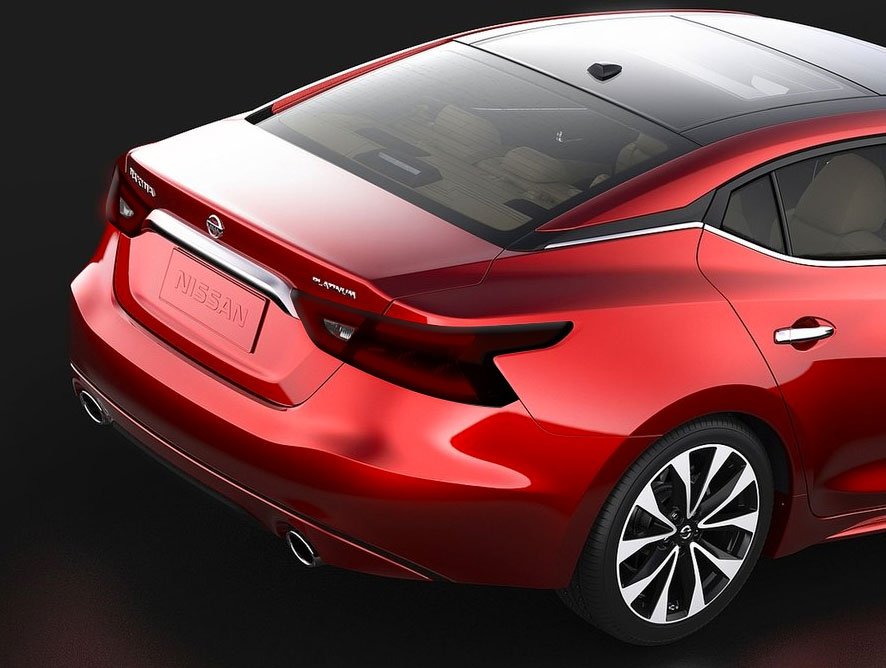 Nissan Maxima Smoked Taillights Film Overlay Taillamps Covers