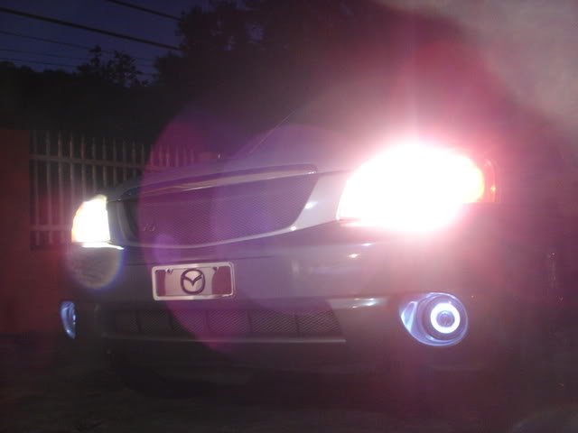 2001-2008 Mazda Tribute Halo Fog Lamp Driving Lights Kit