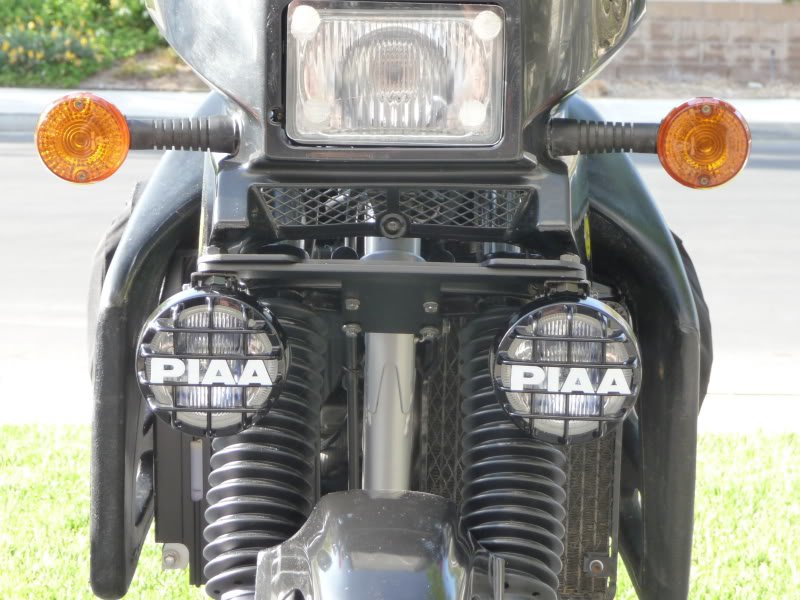 Kawasaki KLR250 KLR650 PIAA 510 Driving Lights Kit KLR 250 650