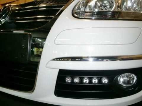 PIAA VW Golf LED DRL 6000K Daytime Running Lamp Kit