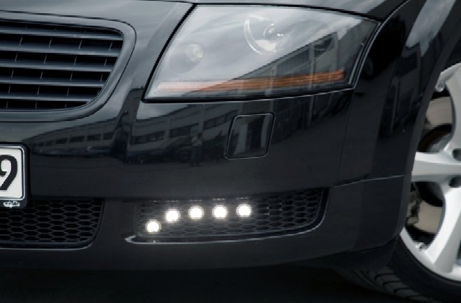 PIAA Audi TT LED DRL 6000K Daytime Running Lamp Kit