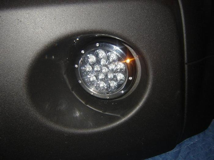 2003-2008 Honda Element LED Fog Lamps EX LX Bumper Driving Lights Kit