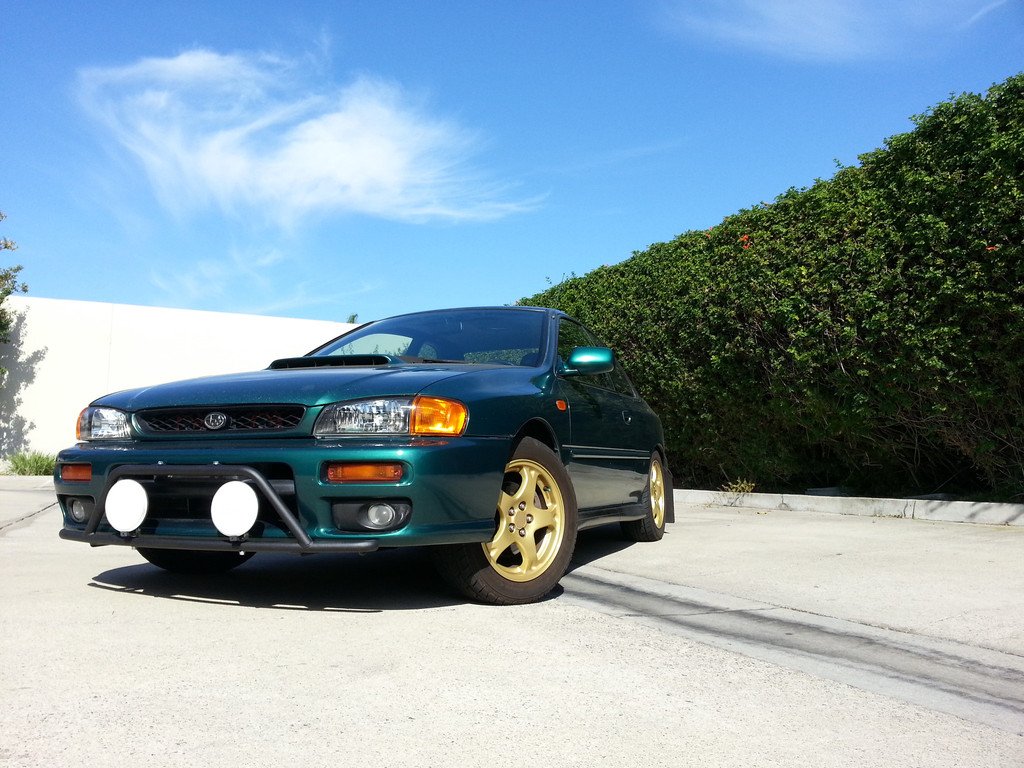 Subaru Impreza Rally Driving Lamps Bumper Grille Off Road
