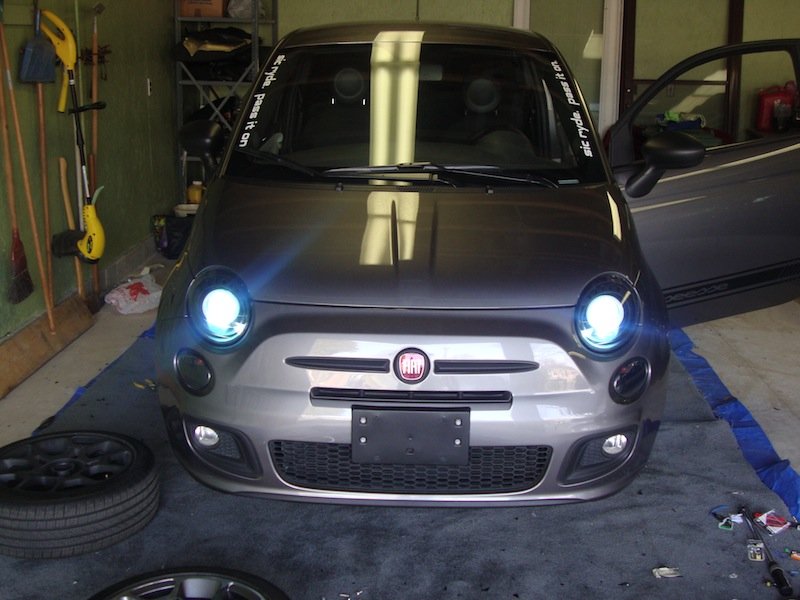 Fiat 500 Xenon HID Headlight Headlamp 55w Conversion Kit Fiat 500 Xenon HID Headlight Headlamp 55w Conversion Kit