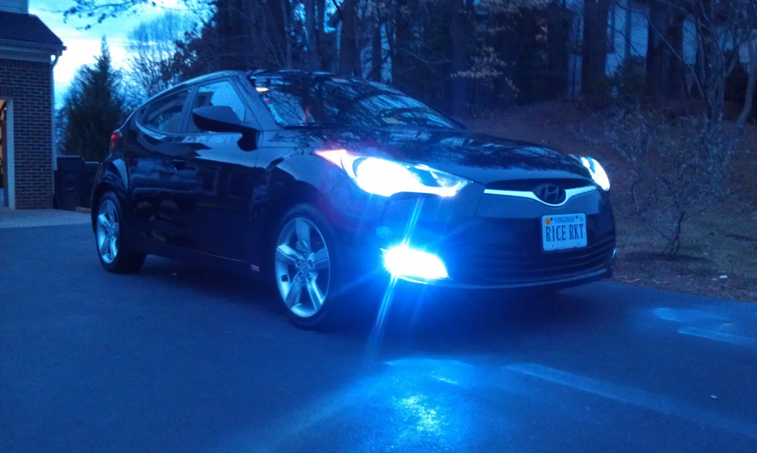 894 10000K 55W Deep Blue Driving Light Fog Lamp HID Kit