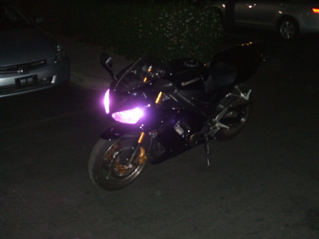 H4 9003 HB2 High Low 12,000K Purple 55w Xenon HID Kit