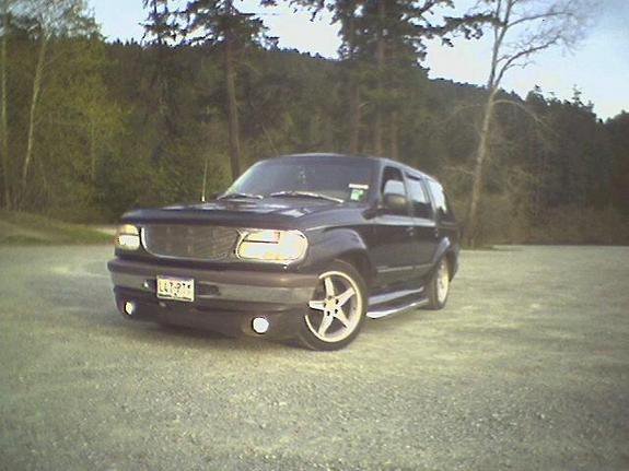1995-2001 Ford Explorer Xenon Body Kit Bumper Fog Lamps Driving Lights