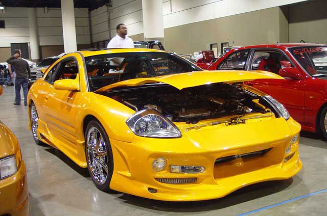 2000-2005 Mitsubishi Eclipse AIT Racing Body Kit Angel Eye Fog Lamps Lights