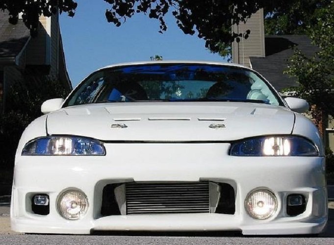 1995-1999 Mitsubishi Eclipse Sensei Body Kit Bumper Fog Lamps Driving Lights