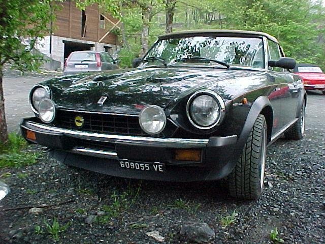 Fiat 124 Spider Coupe Bumper Grille Driving Lights Fog Lamps Kit
