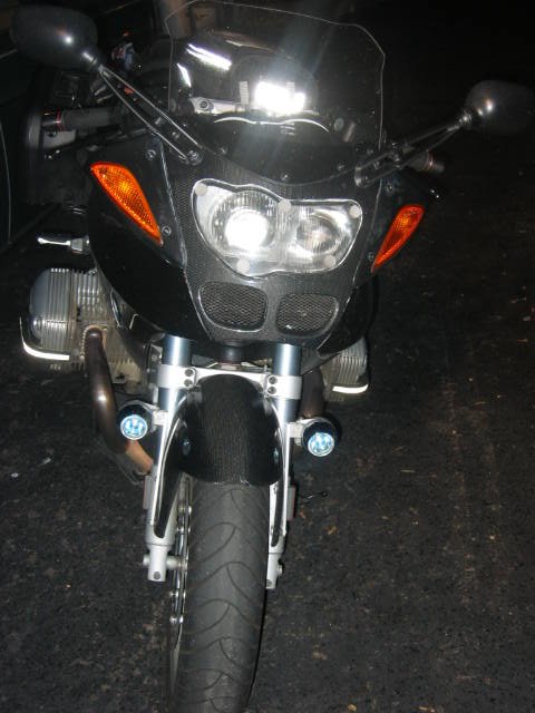 BMW R1100S PIAA 1100x Driving Lights Auxiliary Lamp Kit