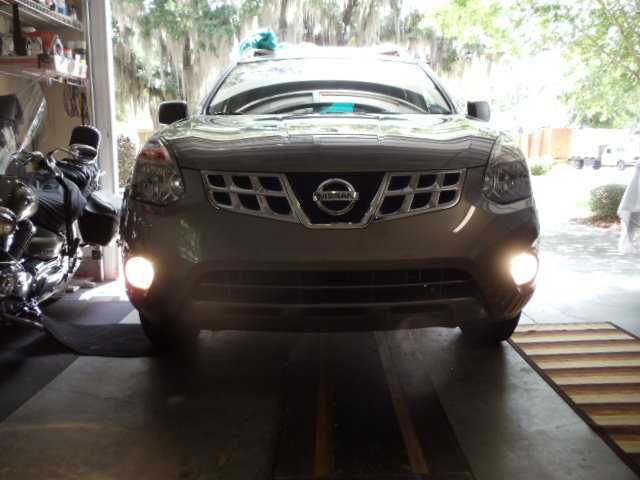 2014 2015 Nissan Rogue Select Xenon Fog Lamp Driving Light Kit