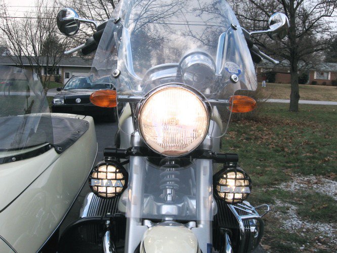 BMW R1200C R1200CL R1200CLC R850C PIAA 510 Star White Driving Lights Kit