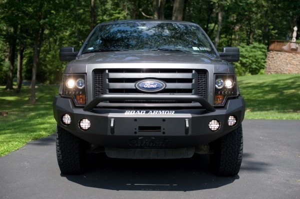 PIAA 510 Driving Lights Kit for Ford F-150 Road Armor Bumper