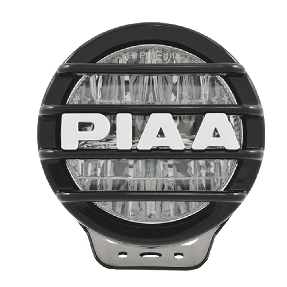 Single PIAA 5300 LP530 LED Fog Lamp Enclosure With Removable Lens Cover