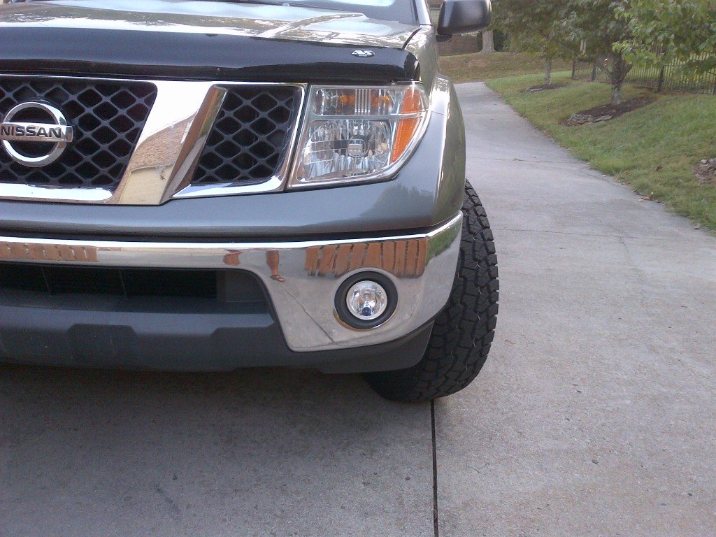 2005 2006 2007 2008 2009 Nissan Navara D40 Fog Lamps Lights