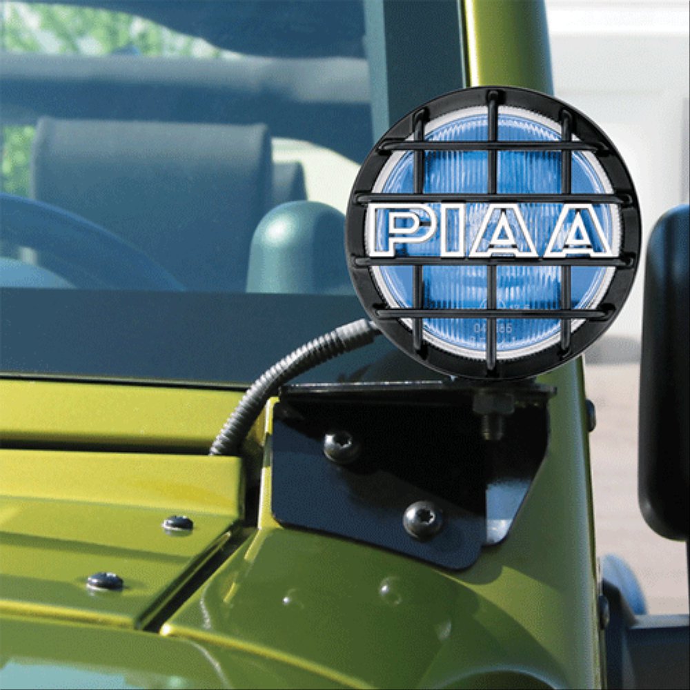 PIAA 540 Pillar Mount VSK Driving Lights for 2007-2017 Jeep Wrangler JK