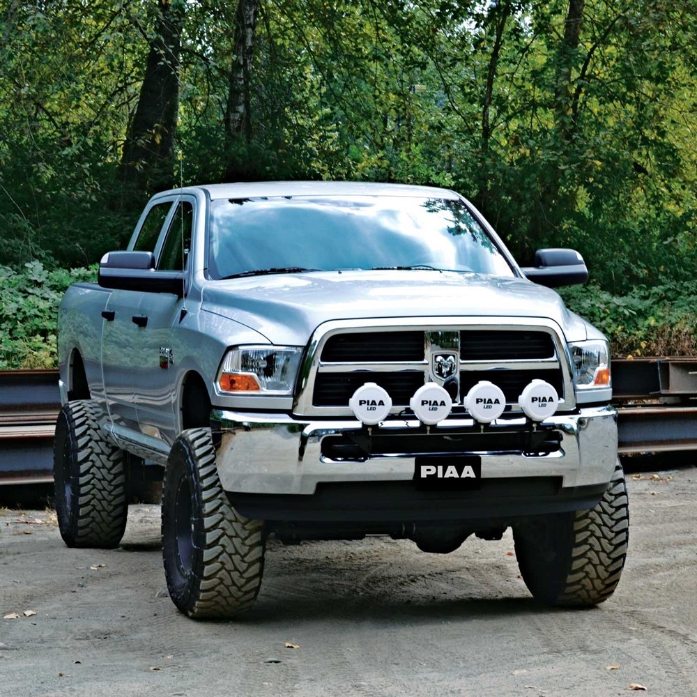 PIAA Black Lamp Bumper Bar for 2004-2014 Dodge Ram HD 2500 3500 Front