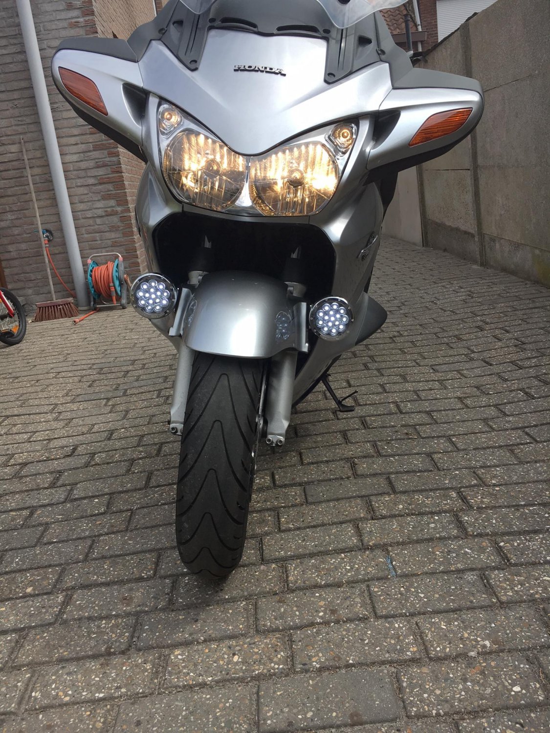 Honda Pan-European ST1300 ST1100 Blue LED Fog Driving Lights Lamps