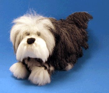 1 Crocheted Old English Sheep Dog Pattern