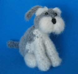 1 Crocheted Schnauzer Pattern