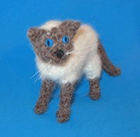1 Crocheted Siamese Cat Pattern