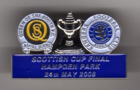 Scottish Cup Final 2008 Pin Badge