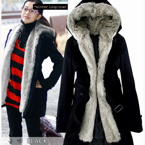 Red Adorable Korea Fashion Coat G6020