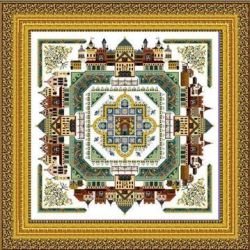 Medieval Town Mandala - CH047