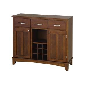 Cherry Buffet w/ Wine Storage