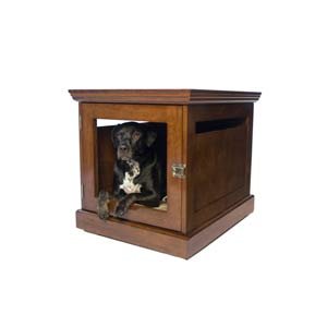 Medium Mahogany Dog House