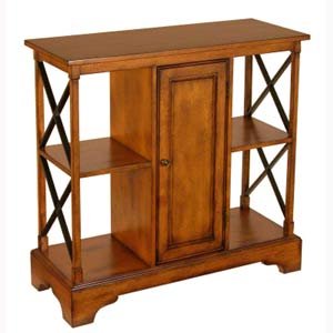 Distressed Cherry Bookcase