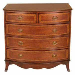 Elegant Bow Front Chest