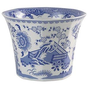 Spode Blue & White Cachepot