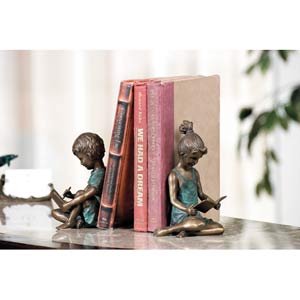 Boy & Girl Bookends