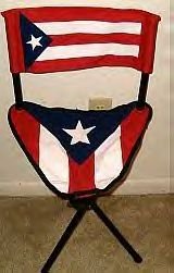 puerto rican flag chair