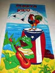 puerto rico coqui towel