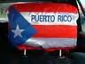 puerto rican flag car headrest covers