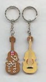PUERTO RICO CUATRO KEY CHAIN