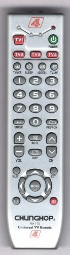 universal TV remote control RM-170