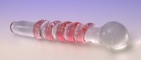 Pyrex Glass "24K Gold Big Wand" Dildo